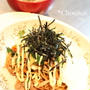 焼きそばと白菜の芯とハムのスープで晩御飯　