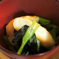 小松菜と笹かまぼこの煮浸し