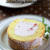 イチゴムースのロールケーキ