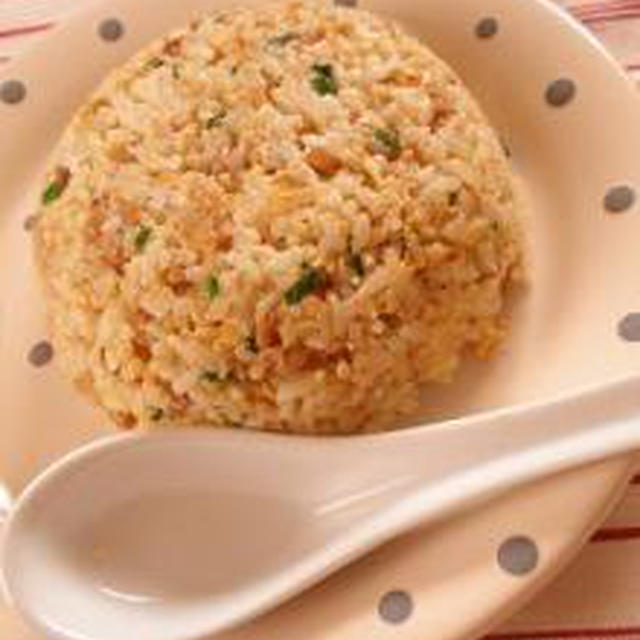 納豆チャーハン。