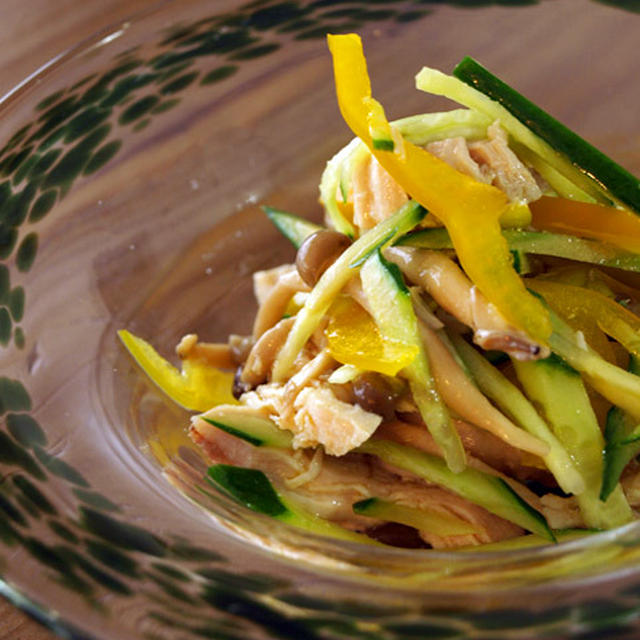 鶏胸肉と夏野菜の和風マリネ＜レシピコンテスト＞＆紹介感謝☆