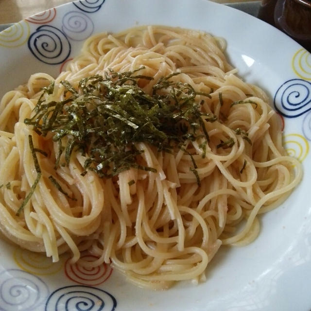 ランチ(たらこスパ)