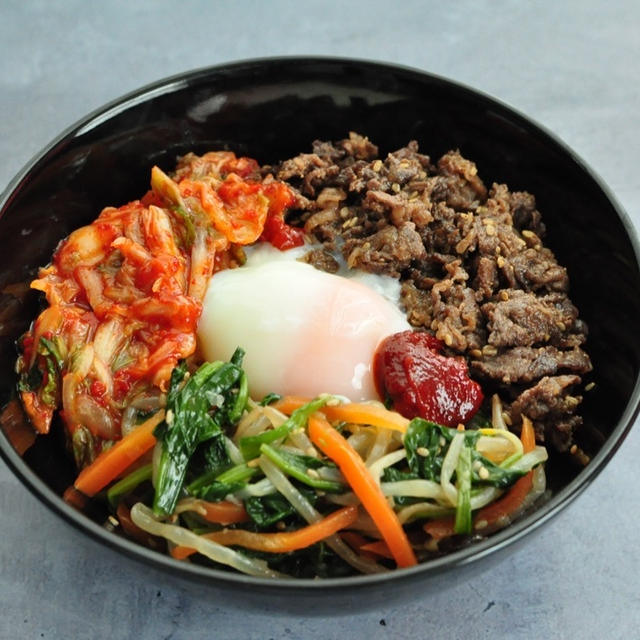 一皿で栄養満点なビビンバ丼