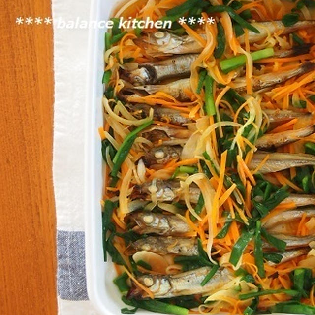 【常備菜】揚げない！ししゃもの中華風カレーマリネ