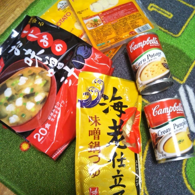 カルディ☆もへじの海老仕立て味噌鍋つゆが気になる