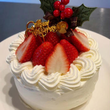 今更のクリスマスケーキ♡・・・東京銀座イタリア料理・家庭料理教室
