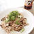 ミツカン追いがつおつゆでほど塩レシピ♪お蕎麦でキノコクリームパスタレシピ