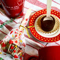 【簡単！バレンタインに！】レンジで簡単♪材料３つホットカフェチョコレート・スプーン