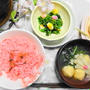 桜開花♪我が家の桜咲く朝食イベントスタート！