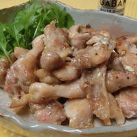 鶏もものガーリックマヨ焼き ぺペロン風♪