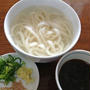 今朝の麺は「釜揚げうどん」