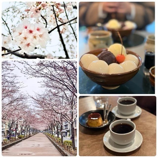 梨さんと、雨の鎌倉さんぽ① 雲母の白玉クリームあんみつとか