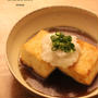 揚げだし豆腐山芋のせ