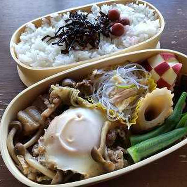 すき煮弁当