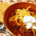 お肉たっぷりチリ　Beef Chili