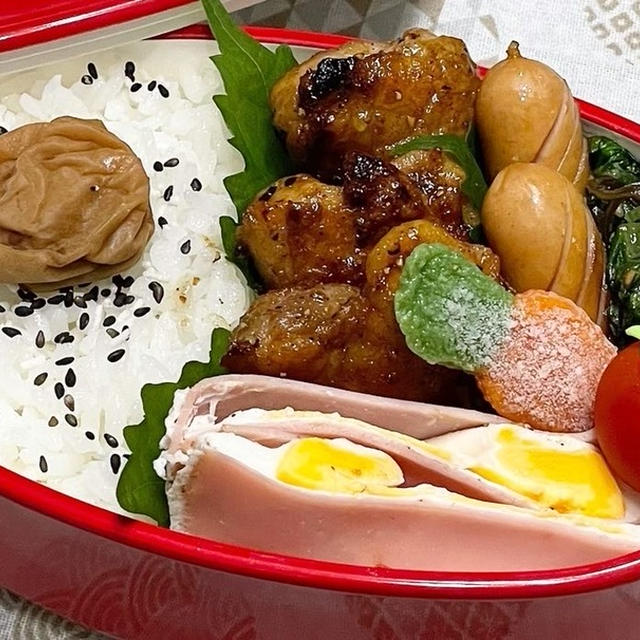 【お弁当】ピリッと美味しい！！！鶏の山賊焼き