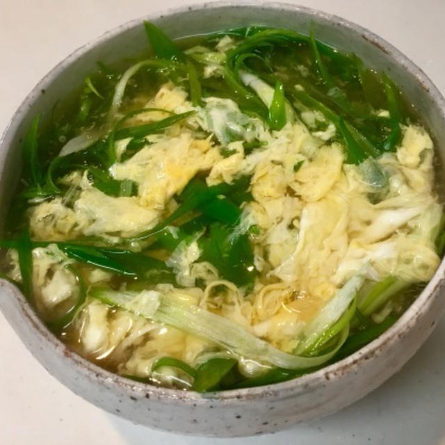 九条ねぎと玉子のあんかけうどん
