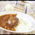 みんなが喜ぶもの！それは...ハンバーグカレー♪ひさびさの我が家de昼ランチ。