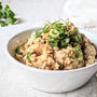 【潤いのある肌に】『しいたけ入り肉味噌そぼろ』美肌レシピ