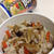 炊合せkinokoご飯＆カップ麺！　花金です（笑