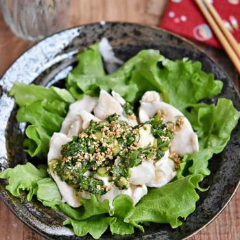豚肉だけじゃない！鶏肉の「冷しゃぶサラダ」がひんやり美味