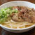 あんまり食べない「すじ肉うどん」