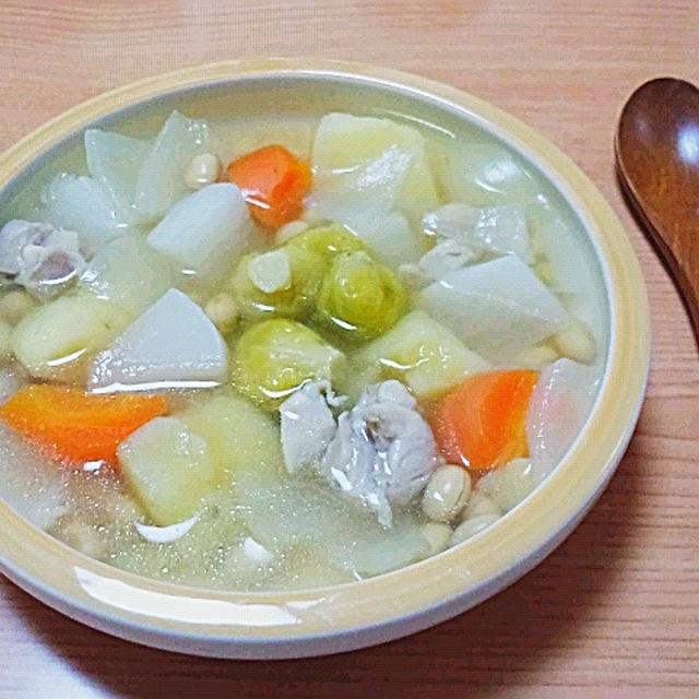 病み上がりのポトフ