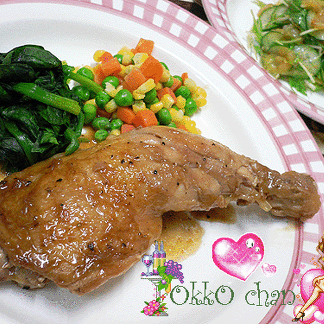 フライパン で  ローストチキン☆