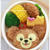 キャラ弁＊ふわふわダッフィー　レシピあり