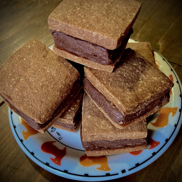 バレンタインに！生チョコクッキーサンド