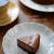 チョコのチーズケーキ。