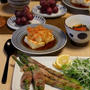春野菜の肉巻き♪グリル焼き。晩ごはん