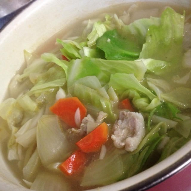 キャベツカレー