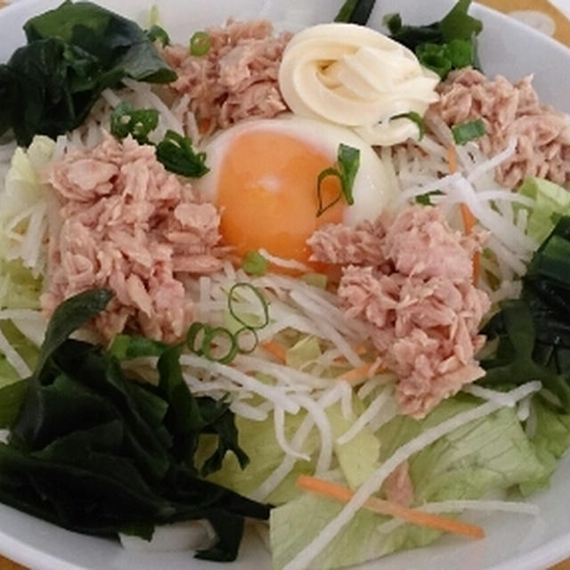 サラダうどん