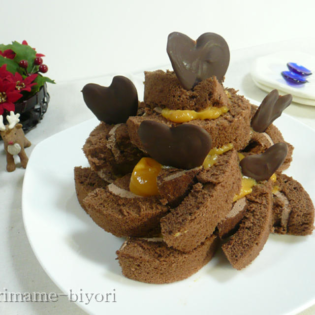 【モンテール】モミの木チョコロールケーキ