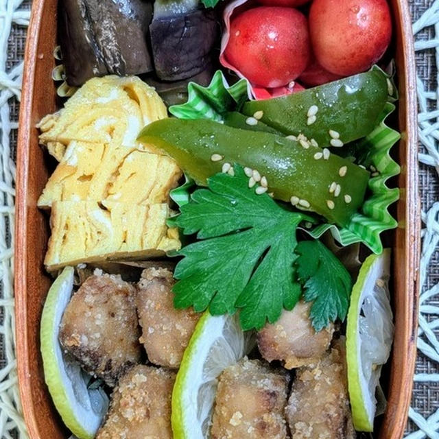 さくらんぼに感謝～夫のお弁当５３