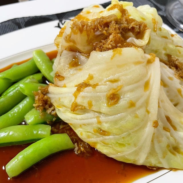 ダイエット中にも！ヘルシー！蒸しキャベツステーキ
