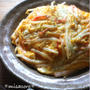 ＊ママの手抜きランチ♪節約☆もやしとカニカマの中華たまご丼＊