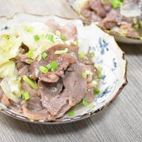 【アンバサダー】上州和牛とキャベツのスタミナ炒め