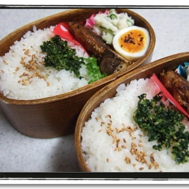 弁当職人★前日がハンバーグだったので。