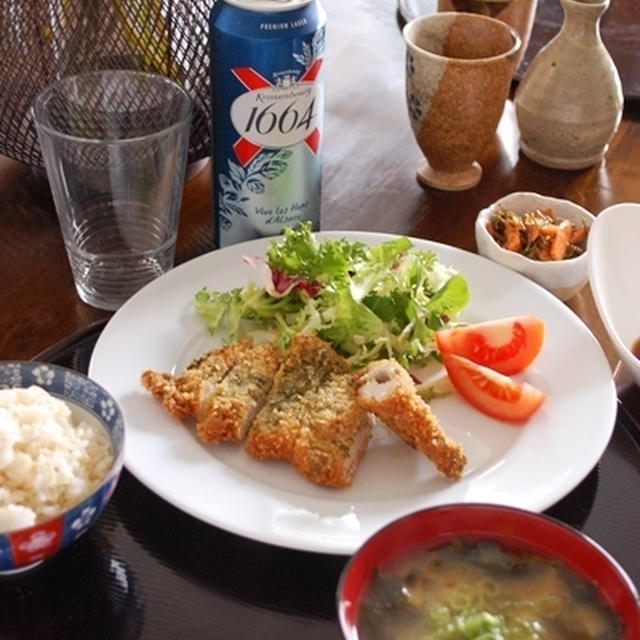 おもてなしに【青海苔ゆず胡椒とんかつ】