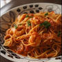簡単なのに本格派！海老のトマトクリームパスタのレシピ。