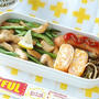 ◆鶏とインゲンの甘辛炒め弁当
