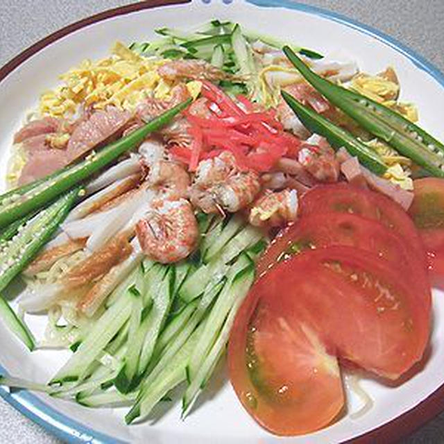 冷麺と本気の取り組み？の