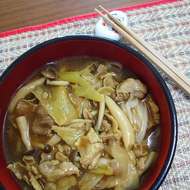 ヘルシー＆スパイシー★カレーうどん