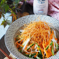 【パリパリの秘密】シャキシャキ野菜のパリパリサラダ中華風
