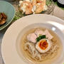 ひんやり鶏だしで「親子麺」【ヤマキだし部】