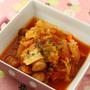 「たっぷり野菜とウインナーのトマト煮　“スープの素も水も不使用”」と“嬉レポ5つ”
