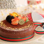 クリスマスザッハトルテ＊金箔でキラキラクリスマス