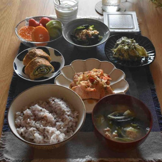 朝方に切り替えてー